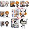 funko Il più recente Funko Pop! # 1087 Candeggina Ichigo # 59 Rukia # 60 Ichigo cavo # 96 # 1104 # 1182 Giocattoli modello di action figure in vinile per regalo