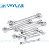 vaylas Chiave per dadi svasati da 6-27 mm Chiave per linea freno Chiave per offset da 15 gradi Doppia estremità aperta Riparazione Rimuovi dadi sul tubo del carburante negli spazi stretti