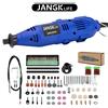 JANGKLIFE 110V 220V Utensili elettrici Mini trapano elettrico Smerigliatrice Incisore Lucidatore con kit di utensili rotanti