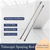 NONE Asta di spruzzatura telescopica Asta retrattile completamente in acciaio inossidabile per spruzzatore manuale elettrico Accessori per spruzzatura agricola da giardino