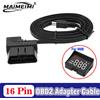 NONE Cavo di Prolunga OBD per Auto, Cavo di Alimentazione 16 Pin OBD OBD2 OBDII, Connettore Diagnostico per Head-up Display A100S, Adattatore HUD per Auto 1,7m