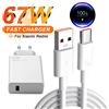 NONE Cavo di ricarica ultra veloce 6A 67W per Xiaomi 10T 11 Lite 12 13 14 Redmi Note 10 11T 12T 13 POCO X4 X5 F5 Tipo C Cavo di ricarica USB