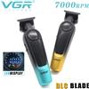 ROSYOUS Tagliacapelli professionale VGR V-996 Lama DLC 7000 giri/min Display a LED Cordless Barbiere Trimmer per uomo Macchina da taglio