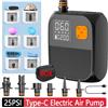 DWiusty Accessori per barche SUP Compressore d'aria portatile ad alta pressione 25PSI Stand Up Paddle Pompa SUP Pompa d'aria elettrica