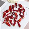 NONE Peperoncino cotto Fiore reale Fiore di vita eterna Fai da te Accessori per gioielli serie Super Fairy Forest