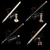 Bandai Anime Katana Penna a sfera in metallo Shinobu Spada Samurai Sabre Katana giapponese Anime Tanjirou Penna a sfera regalo