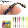 Spinpoler TPR Ajing Esche morbide Esca artificiale Roccia Pesca in mare Oceano Pesce roccia Swimbait Verme Wobbler Galleggiante Pesca di alta qualità