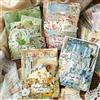 mr.paper Mr Paper 400 pezzi Collezione Garden Post Office Confezione di materiali in carta leggera Manuale fai da te Collage Journal Notebook Busta per album