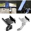 NONE Supporto Universale per Telefono da Moto e Bicicletta, Staffa GPS, Supporto per Cellulare da Specchietto Retrovisore e Manubrio Moto Compatibile