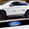 mustang Adesivo in Vinile con Logo Auto per Ford Focus Mk4 Mustang Kuga Fiesta Mk7 Ranger Explorer, Decalcomania per Carrozzeria, Porta, Bagagliaio, Accessori Auto