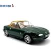 OXFORD 1:76 Mazda MX5 Modellini in Lega e Veicoli Giocattolo, Modellino Auto in Scala Miniatura per Bambini