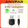 ANYFAR Nuovo Adattatore Wireless Mini Ultra 5.0 per CarPlay e Android Auto, Connessione WiFi e Bluetooth Plug and Play per Auto OEM 2026