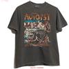 CC YUEQI T-shirt in cotone Autopsy Band For Fan S 5XL, colore antracite, vintage, lavato, unisex, streetwear, comodo, leggermente di design.