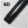 NONE Pellicola Adesiva in Fibra di Carbonio per Carrozzeria Auto, Accessori Opachi, Adesivo Nero Lucido 3D 4D 5D 6D, Rivestimento Auto, Pellicola Decorativa per Moto