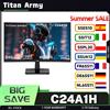 TITAN ARMY Monitor da gioco TITAN ARMY C24A1H 16:9 VA FHD, 23,6 pollici, 240Hz ad alta frequenza di aggiornamento e 1ms MPRT, HDR10, design curvo 1500R, 1920 x 1080