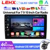 LEHX 7 9 10 pollici Autoradio Universale 2Din Wireless CarPlay Android Auto 4G WiFi GPS Multimedia Bluetooth DSP QLED Stereo