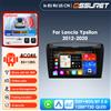 OSSURET Schermo Touch da 9 Pollici 7862 per Lancia Ypsilon 2012 - 2020, Lettore Multimediale per Auto, Radio Stereo, CarPlay, Android Auto, 4G, WIFI, FM, RDS, BT