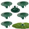 NONE Protezione per irrigatore da giardino, 6 pezzi, regolabile, copertura protettiva per irrigazione, protezione per spruzzatore per prato, giardino, cortile