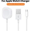 NONE Caricatore Wireless Magnetico per Apple Watch Serie 11 10 9 8 7 6 5 4 SE Ultra 1/2, Cavo di Ricarica Rapida USB Type C da 1M per iWatch