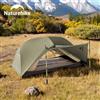 Naturehike Tenda Naturehike Mongar Pro per 1 2 3 Persone, Ultraleggera e Impermeabile, per Campeggio ed Escursionismo, Portatile, in Nylon 20D con Tettoia