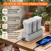SZKOSTON Hub di ricarica a 3 canali bidirezionale per DJI Lito 1/X1 Drone, caricabatterie rapido e power bank con cavo Type C, accessori per drone
