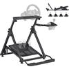 NONE Supporto per Volante da Corsa SucceBuy, Stand Regolabile per Simulatore Compatibile con Thrustmaster T300RS TX F458 T500RS T3PA-PRO(F1 /GT), Postazione di Guida per Gaming
