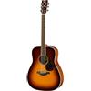 YAMAHA FG820 Chitarra Acustica - Corpo Dreadnought Full-Size, Scala 24,96″, Top in Abete Massello, Fondo e Fasce in Mogano, Tastiera in Palissandro, Corde in Acciaio - Brown Sunburst