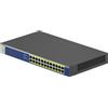 Netgear GS524PP - Switch - senza gestione - 24 x 10/100/1000 (PoE+) - GS524PP-100EUS