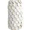 House Doctor - Vaso Dot - Bianco - Ceramica smaltata