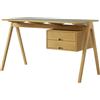 tradition &tradition - Scrivania Daystak - Verde - Stratificato opaco Fenix NTM - Designer Robin Day