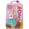 Giochi Preziosi UNIQUE EYES - Blister Outfit 3 Grintoso e Determinato, un Abito Trendy, Colorato e Alla Moda, Sempre con Stile, per Bambine a Partire dai 3 Anni, MYM13310
