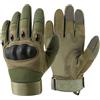 GES Guanti moto, guanti moto da uomo Full Finger. Touch Screen ATV Guanti da Motocross Racing (Esercito Verde, XL)