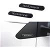 LEVABE Adesivo impermeabile in gel 3D per auto per Smart Fortwo, distintivo dell'emblema Adesivo per porta specchietto laterale corpo fai da te universale