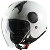 Generico Casco Jet MPH NEW ONE ECE 22.06 Doppia Visiera Bianco (L: 59 - 60 CM)