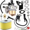 Lagomloot Kit Filtro Aria carburatore con Bobina di accensione per Honda per gx120 GX140 per gx160 GX168 per gx200 Motori Generatore Parti di Ricambio Acqua