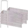 Royal Gardineer picchetto per Terra: Set da 50 Pezzi Ancora da Terra, Acciaio Inossidabile Legato, 15 cm di Lunghezza (Aringa di Ferro, Ancora per Costruzioni Giardino, Aereo)