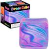 VyxStelyndric Cubo Viola Antistress, Giocattolo Sensoriale da Schiacciare per Adulti e Bambini, Cubo Morbido Riusabile a Lenta Riascesa per Ansia, ADHD, Ufficio (1PC)