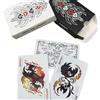 LongGenius Hollow Knight Inspired Carte da gioco, 54 carte personalizzate in bianco e nero, mazzo di poker, giochi di poker per fan