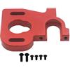 RCAWD Supporto motore RC in lega per 1/14 Wltoys 144001 buggy opzione hop-up parti di aggiornamento (rosso)