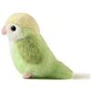 Herfair Peluche a forma di pappagallo, piccolo uccello, 14 cm, Kawaii, decorazione Bird Plushie, regalo per ragazze e ragazzi