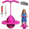 BAISHUWU Pogo Palla di Salto per Bambini e Adulti, Balance Jumping Ball, Giocattolo rimbalzante con Impugnatura, Pogo Jumper per Bambini, Palla da Salto in Equilibrio, per allenare l'equilibrio