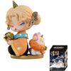 Aven Rabbit DODO NAMI Serie Montagna Flottante e Mare Figurina a Scacchi Mista Casuale Regalo Natale e Compleanno Giocattolo da Collezione per Ornamenti Desktop, 1 pezzo