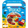 Katie Button Five Red Trucks (Libro di cartone) Count and Carry Board Books