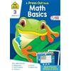 School Zone School Zone Math Basics Grade 3 Press-Out Workbook (Tascabile)
