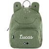 Upstitch Studio Trixie: Zaino e Borraccia per Bambini, Personalizzato con Nome per l'Asilo, Chitarra - Set Rana, Rucksack BIG