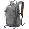 POWER KING Zaino da trekking leggero, 30 l, unisex, impermeabile, con copertura antipioggia, piccolo zaino pieghevole per studenti, adatto per laptop da 15,6 pollici, Grigio, (30L)