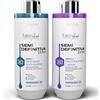 Forever Liss ESCOVA SEMI DEFINITIVA 3D POWER SYSTEM - Kit (shampoo+cheratina)