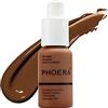 Glamza Phoera Foundation Concealer Make up, copertura completa opaca, illuminante, lunga durata, UK (110 tartufo)