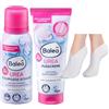 Balea Professional Balea Set da 2 - Schiuma per la cura dei piedi Urea, 100 ml + Crema per piedi con urea, 100 ml + calzini bonus per piedi asciutti