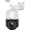 4K 8MP 5X Zoom Ottico Telecamera Wi-Fi Esterno, IP Videocamera Sorveglianza 2,4/